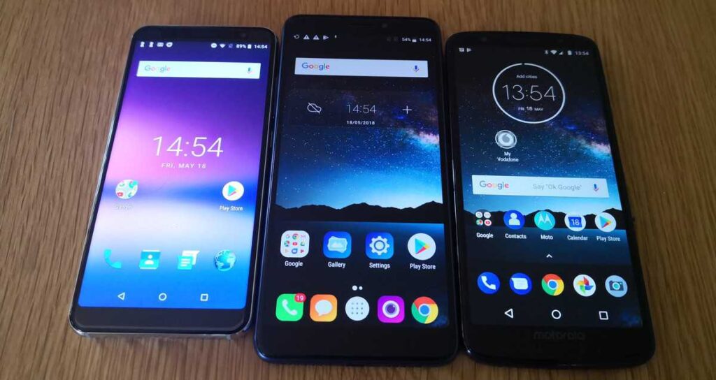 A1 Pro vs Alcatel 3V vs Moto G6