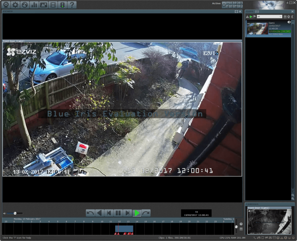 2017 02 14 06 21 57 Blue Iris - Ezviz Husky Bullet EZ-C3S-WIFI Outdoor Wifi IPCCTV Camera Review