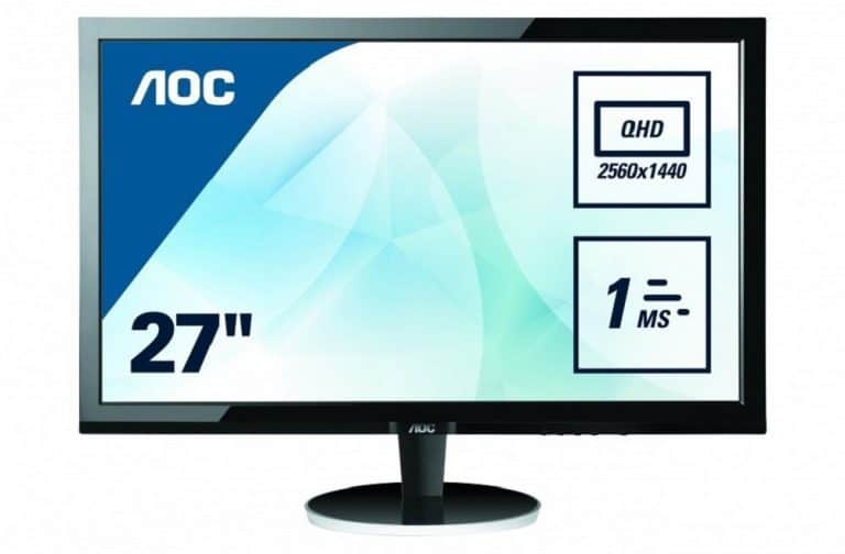 AOC Q2778VQE Review 27in 1440p Monitor