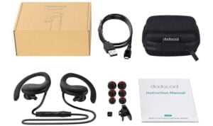 61119s7AWHL. SL1001 e1513089125186 - Dodocool Wireless Stereo Sports In-Ear Headphone Review