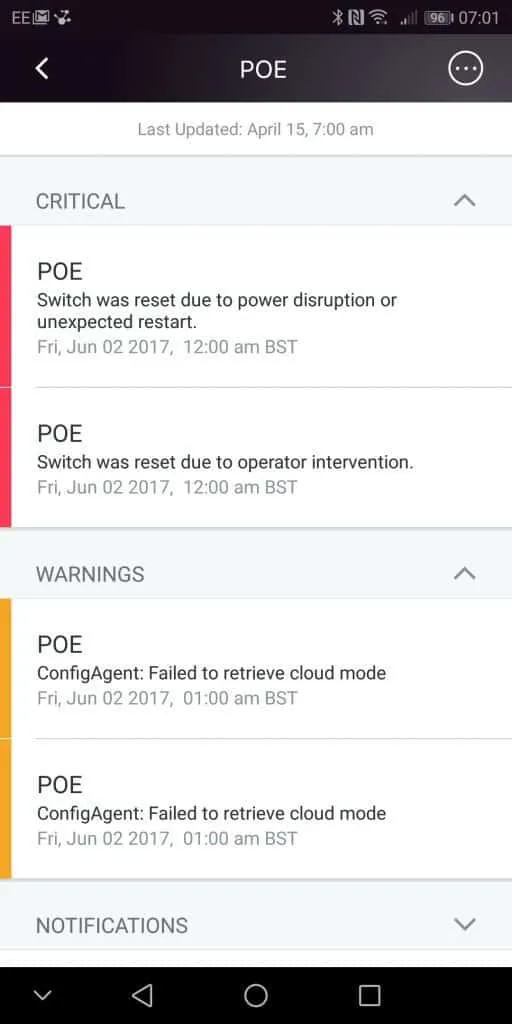 Screenshot 20180415 070104 - Netgear GC110P Review: Netgear Insight Cloud Switch