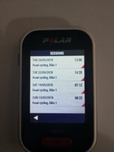 IMG 20180526 054528 - Polar V650 GPS Bike Computer Review 2018 - Now with Strava Live Segments