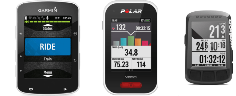 Garmin Edge 520 vs POLAR V650 vs Wahoo ELEMNT BOLT GPS Cycling Computer