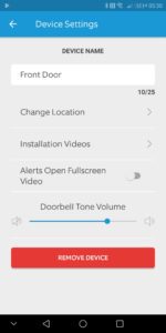 Screenshot 20180602 053045 - Ring Video Doorbell 2 with Chime Pro Review