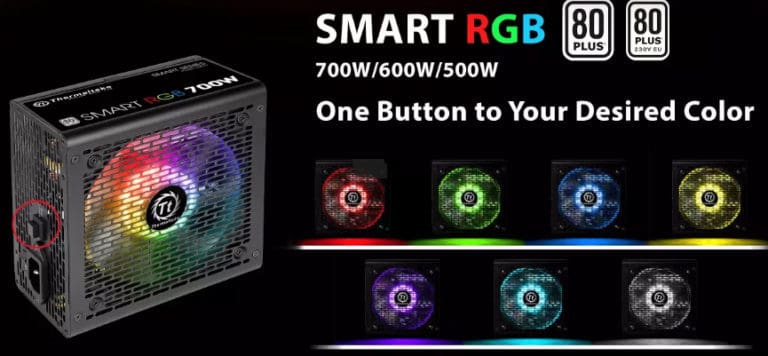 Thermaltake Smart RGB 700 Watt 80+ PSU Review