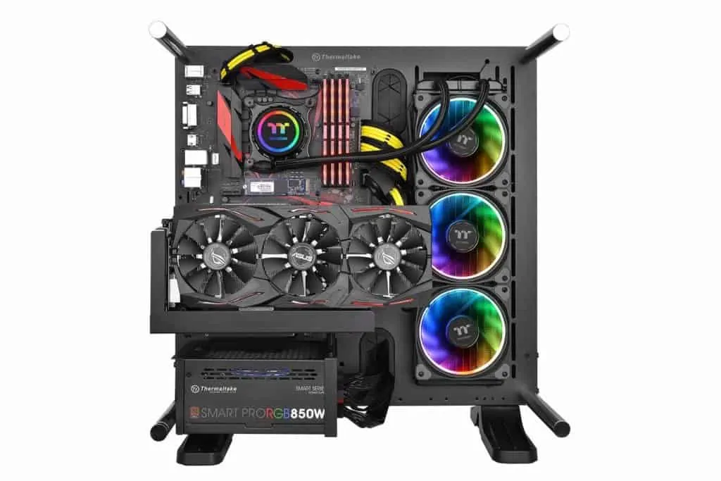 Thermaltake 360mm Floe Riing RGB Premium Edition 5 - Thermaltake 360mm Floe Riing RGB Premium Edition All In One CPU Water Cooler Review