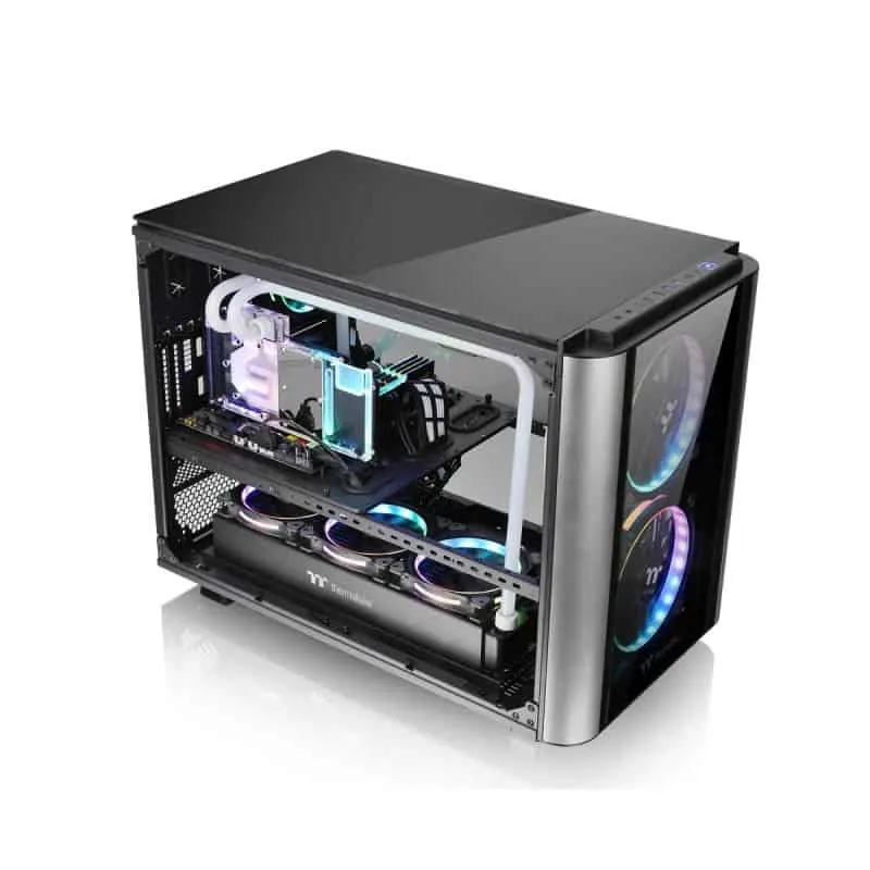 Thermaltake Level 20 Xt 11 - Thermaltake Level 20 XT Cube Chassis Review - The ultimate watercooling PC case