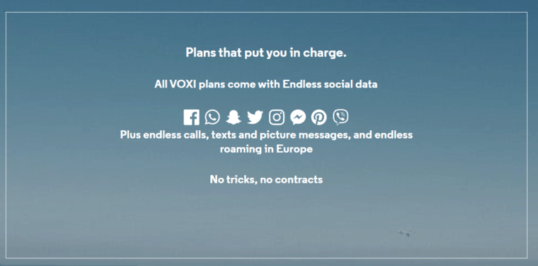 Voxi by Vodafone Review – A mobile network for under 30s