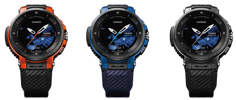 Casio announce WSD-F30 PRO TREK Smart with Colour Maps  Usable for Up to Three Days
