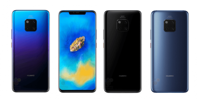 Huawei Mate 20 Pro Specification Leaks ramp up: Graphene cooling, nanoSD, 40W Super Charge 2.0, 4,200mAh battery & ultra wide-angle lens