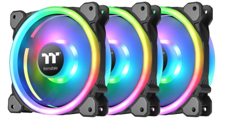 Thermaltake Riing Trio 12 Radiator Fans Review – Alexa controlled PWM case fans.