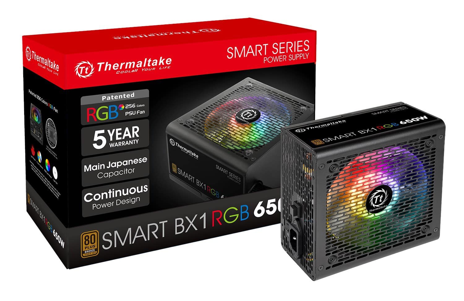 Thermaltake Smart BX1 RGB 650w PSU review