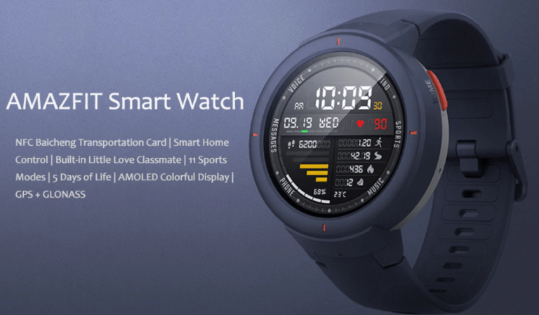 Xiaomi Huami Amazfit Verge launched a fully fledged smartwatch for £130