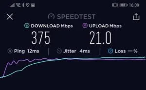 Screenshot 20181017 160927 org.zwanoo.android.speedtest e1539837619967 - TP-Link Archer C5400 v2 review – Alexa enabled tri-band AC5400 router