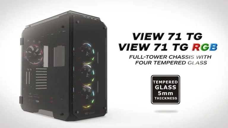 Thermaltake View 71 Tempered Glass Full Tower Chassis Review