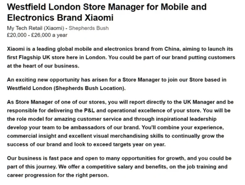 Xiaomi UK Store - Xiaomi opening a UK store soon in London - Finally UK stock of Pocophone F1?