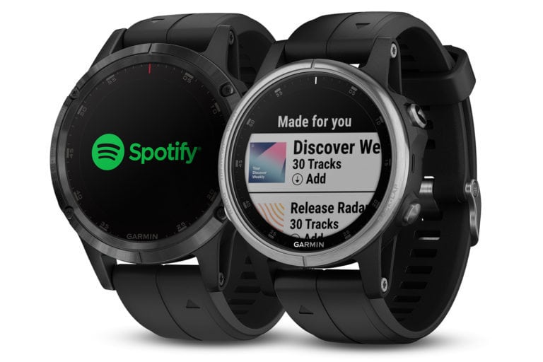 Spotify now available on Garmin Music watches (Fenix 5 Plus & Forerunner 645 Music)