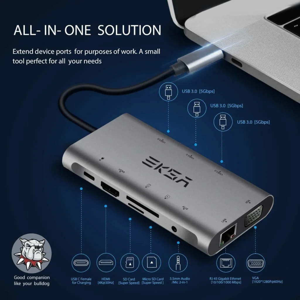 71QSUVnevL. SL1500 - Black Friday Deals: EKSA Gaming Headset and USB C Hub 10-IN-1