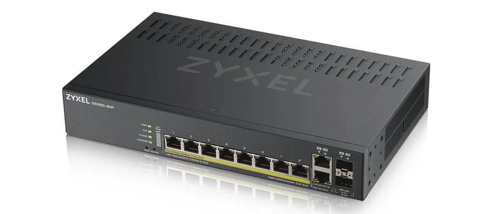img gs1920 8hp p 1000x1000 e1542523266534 - Zyxel GS1920-8HPv2 NebulaFlex Cloud Managed POE Switch Review