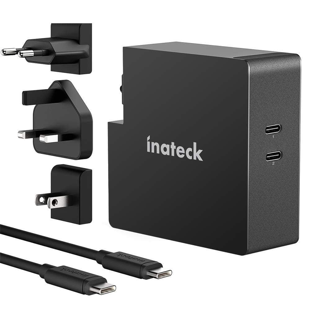 inateck 3 1 - Review: Inateck 3 Port 45W USB C Charger & 60W Power Delivery Charger (compatible with MacBooks, Dell XPS etc)