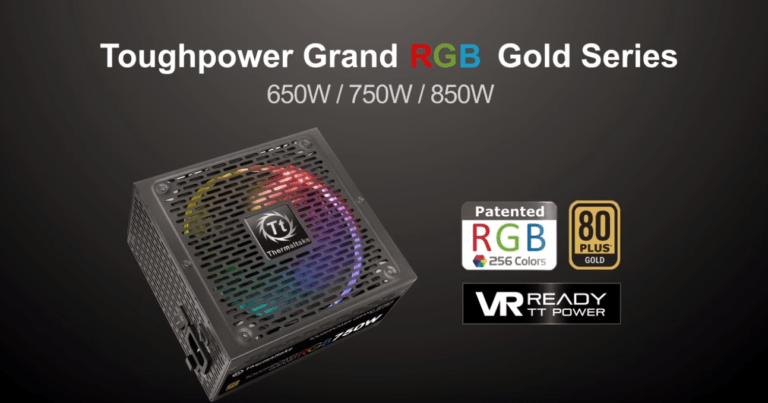 ThermalTake Toughpower Grand 750W RGB Sync Edition 80+ Gold PSU Review