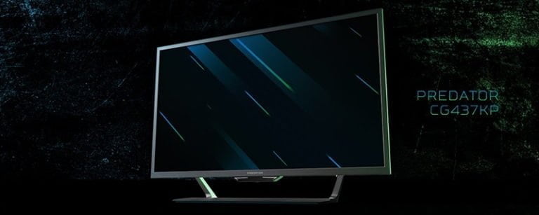 Acer Predator CG437K P announced 43-inch, 4K 144Hz, AdaptiveSync, DisplayHDR 1000 – £1300