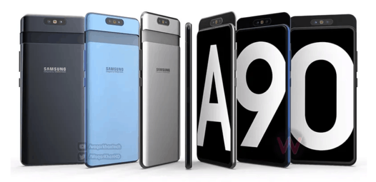 Samsung Galaxy A90 Rumours: Snapdragon 855, 5G variant, 48MP rear & sliding front camera