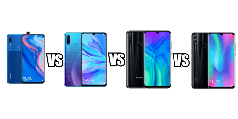 Huawei P Smart Z vs P30 Lite vs Honor 20 Lite vs Huawei P smart 2019 vs Honor 10 Lite