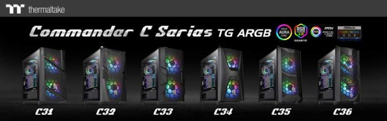Thermaltake Commander C36 TG ARGB Edition Review – 200mm ARGB and verticle GPU mount for under £100