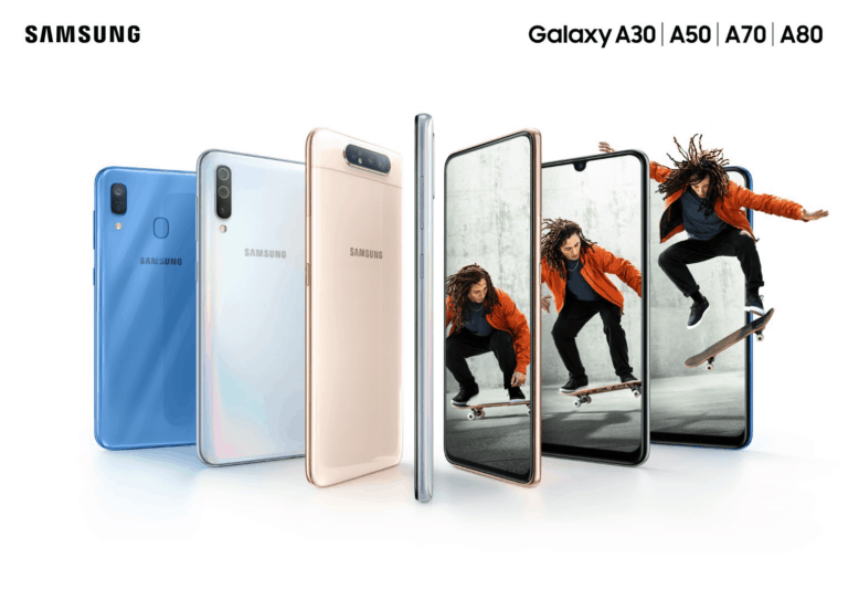 Samsung Galaxy A80 vs Galaxy A70 vs Galaxy A50 – A comparison of the Samsung A series