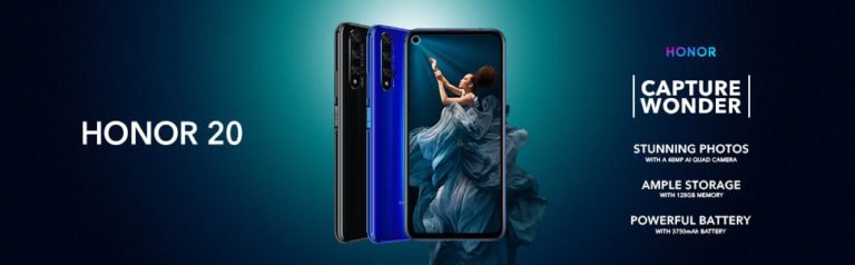 Honor 20 to launch in the UK on 21 June for £399. Pro orders get HONOR Watch Magic