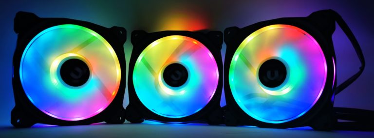 Thermaltake Riing Duo 140mm RGB Radiator Fan 3-Pack Review – Software controlled RGB PWM fans