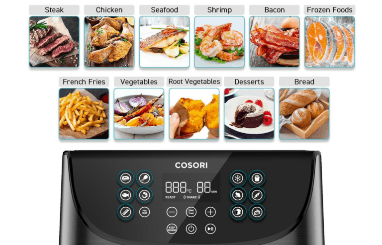 Cosori Air Fryer Review – 3.5L oil-free air fryer for quick low-fat healthy cooking