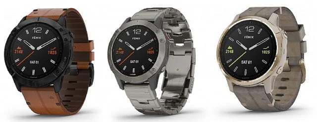 fenix 6 series front small 1 - Garmin Fenix 6 Series Leaked includes Pro model and 6x Pro Solar - Key features revealed