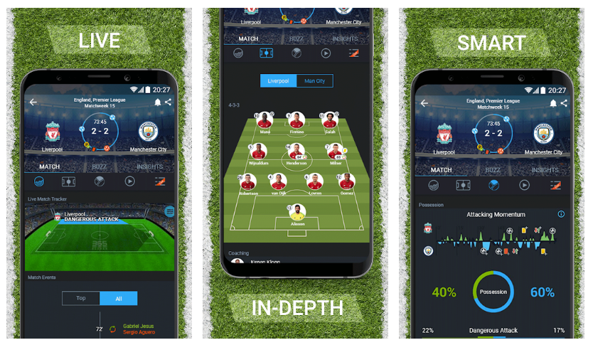 - The Best Sporting Apps to Keep Track of the Football on Android
