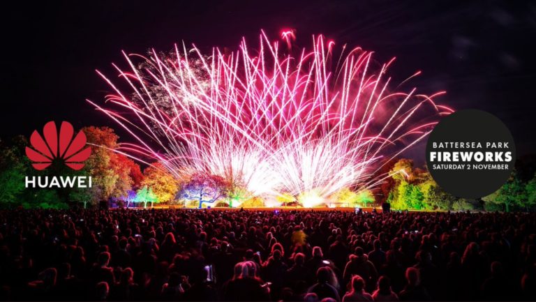 Win 1 of 200 pairs of tickets for the Battersea Park Fireworks 2019 with Rudimental thanks to Huawei