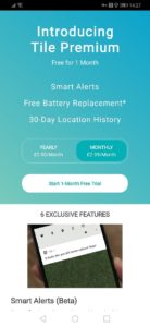 Screenshot 20191016 142757 com.thetileapp.tile - Tile Mate Bluetooth Tracker Review – 2019 Edition – Never lose your keys again.