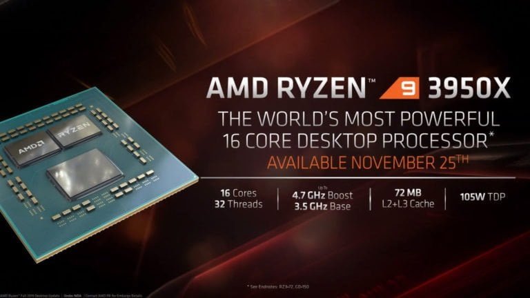 AMD Ryzen 9 3950X  vs Intel Core i9-10980XE – AMD 16-core easily beats Intel 18-core CPU in Single-Core & Multi-Core Geekbench Benchmarks