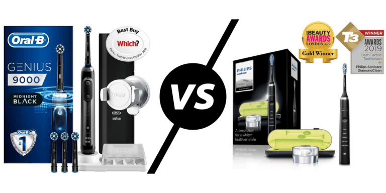 Oral-B Genius 9000 CrossAction vs Philips Sonicare DiamondClean Electric Toothbrush – Don’t believe that RRP, but which is the best Black Friday deal?