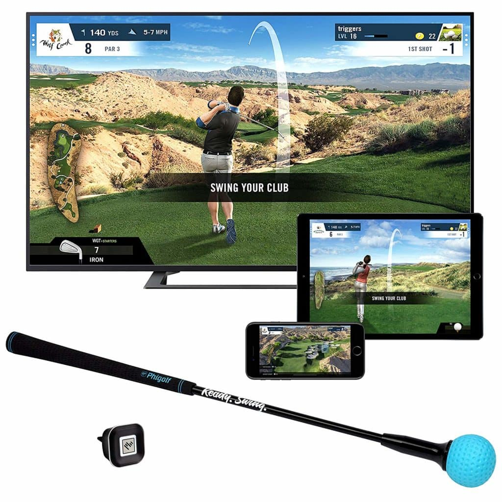 PhiGolf World Golf Tour WGT Edition 2019 - PhiGolf World Golf Tour (WGT) Edition 2019 Mobile and Home Smart Golf Game Simulator Review