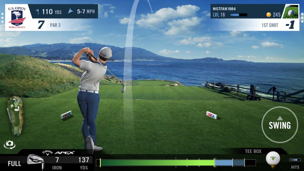 chrome lN86q7MLUQ - PhiGolf World Golf Tour (WGT) Edition 2019 Mobile and Home Smart Golf Game Simulator Review