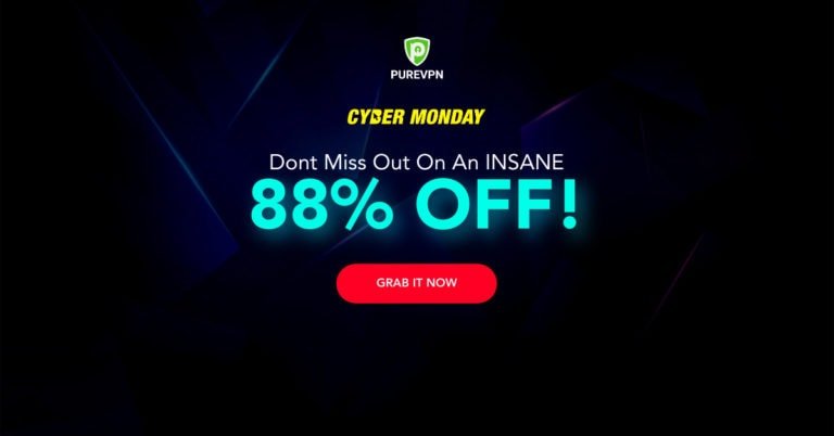 Get the Best Cyber Monday VPN Deal – PureVPN 5-Year Plan For as Low as $79 / £61
