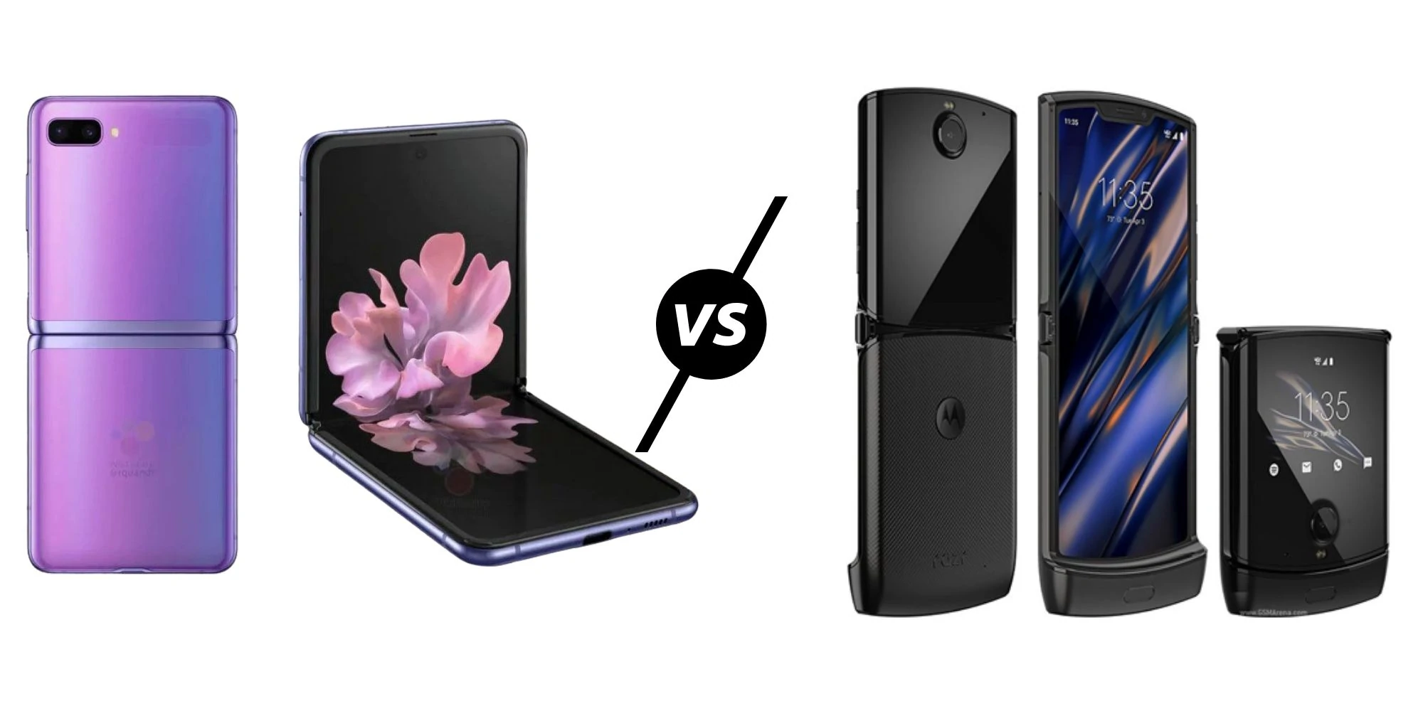 Samsung Galaxy Z Flip vs Motorola Razr 2020 Flip Phones Compared – Who does it best?