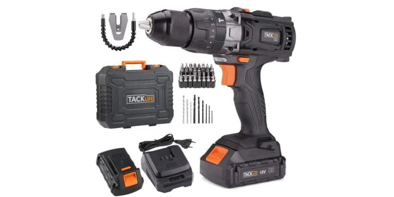 Tacklife PCD04B 18v cordless electric drill with hammer review – An affordable alternative to DeWALT for the casual DIYer