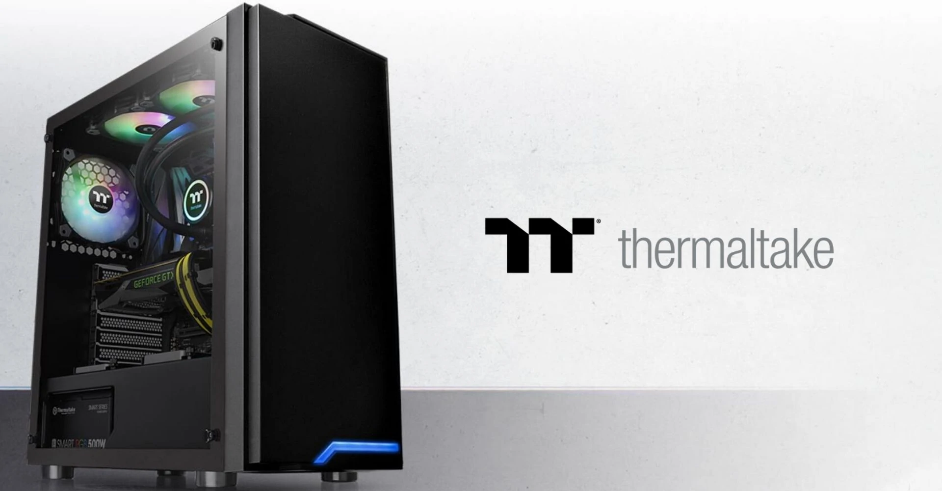 Thermaltake H100 Tempered Glass Mid Tower PC Case – Almost identical to the H200 but with less RGB and a little cheaper