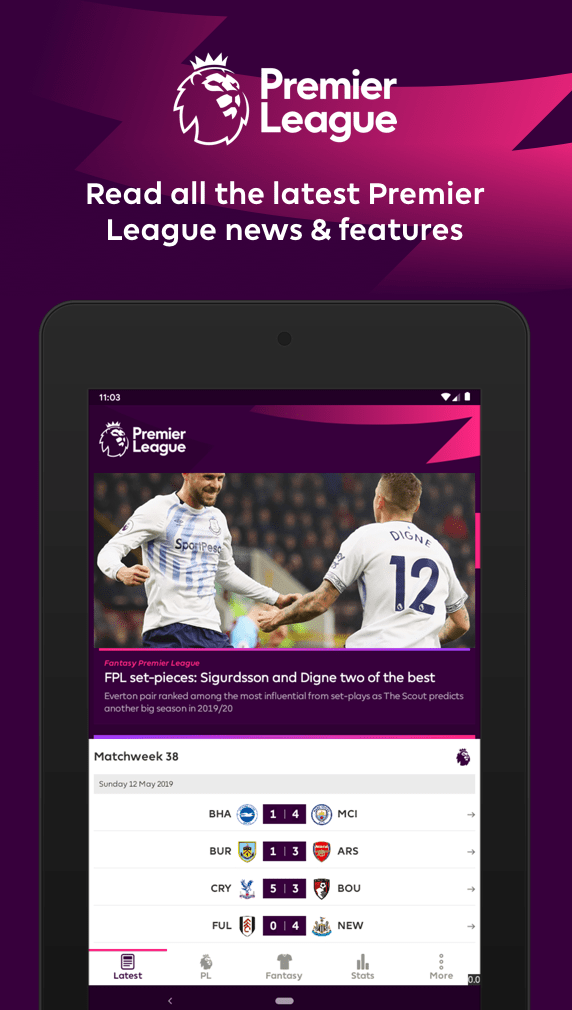 chrome GoAEVvPUCm - 7 best Premier League football apps for 2020