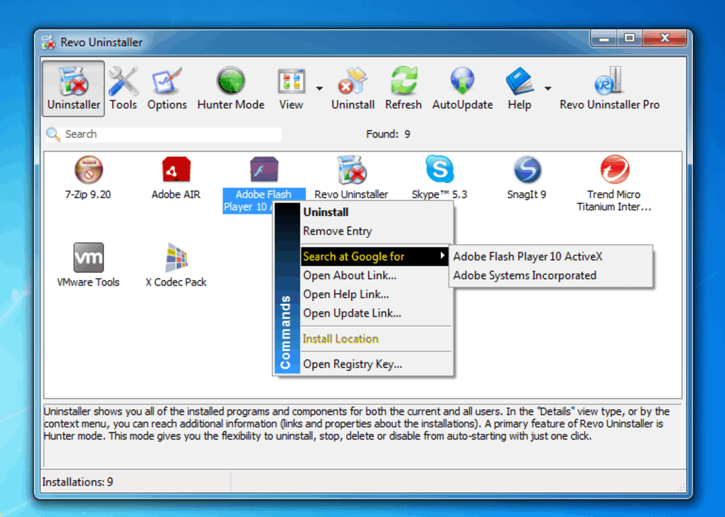 revo uninstaller screenshot - The best alternatives to Windows Uninstaller & Revo Uninstaller