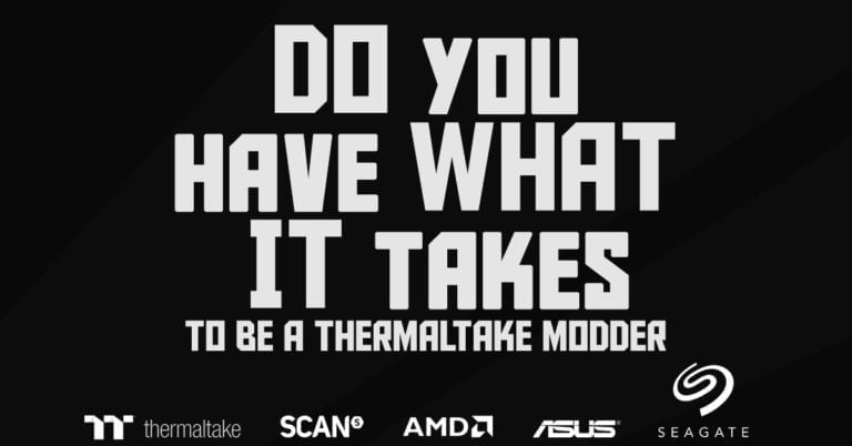 Thermaltake 2020 Case Mod Challenge Event Day at Scan in Bolton