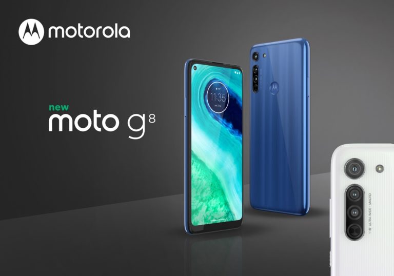 Motorola moto g8 launched – A cut-down & more affordable moto g8 power