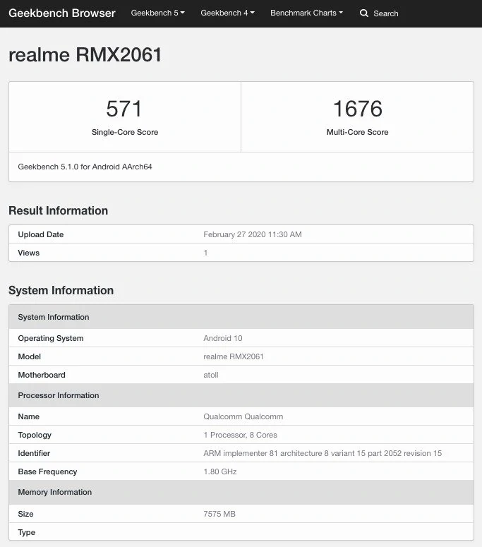 Realme 6 Pro geekbench - Realme 6 vs Redmi Note 8 Pro - MediaTek Helio G90 Geekbench benchmark revealed showing the performance difference between Helio G90t & Snapdragon 720G of Realme 6 Pro